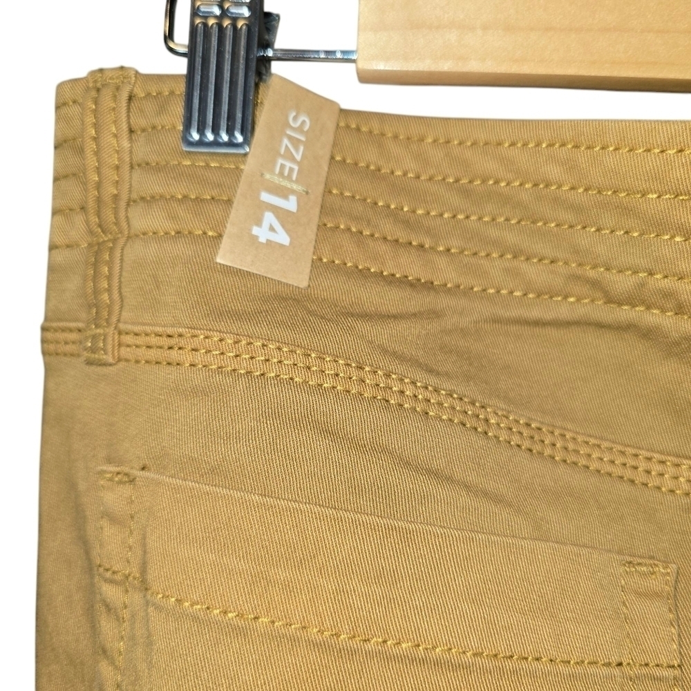 Prana Organic Cotton Sancho Wide Leg Pants in Antique Bronze NWT Size 14 Reg. - Picture 9 of 13